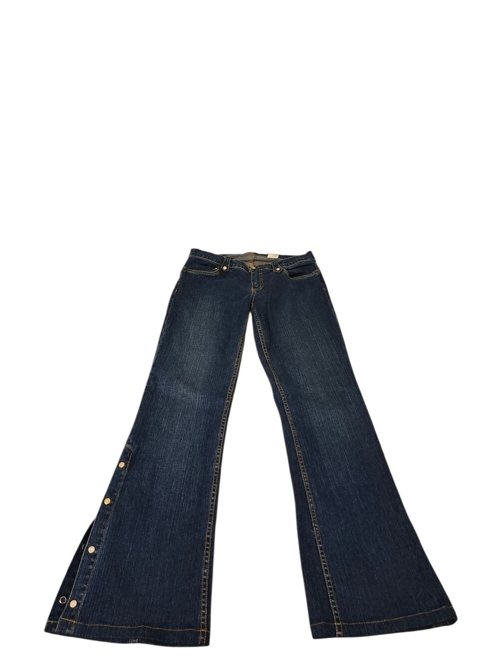 Allen B. Schwartz Dark Blue Women's Jeans - 31 Crystals Embellished